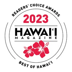 Hawai'i Magazine Readers' Choice Awards 2023, Best of Hawai'i