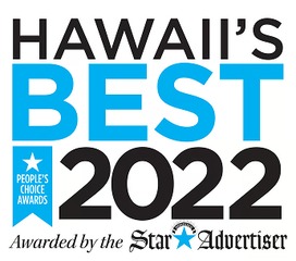 Hawaii's Best 2022, People's Choice Awards, awarded by the Star-Advertiser