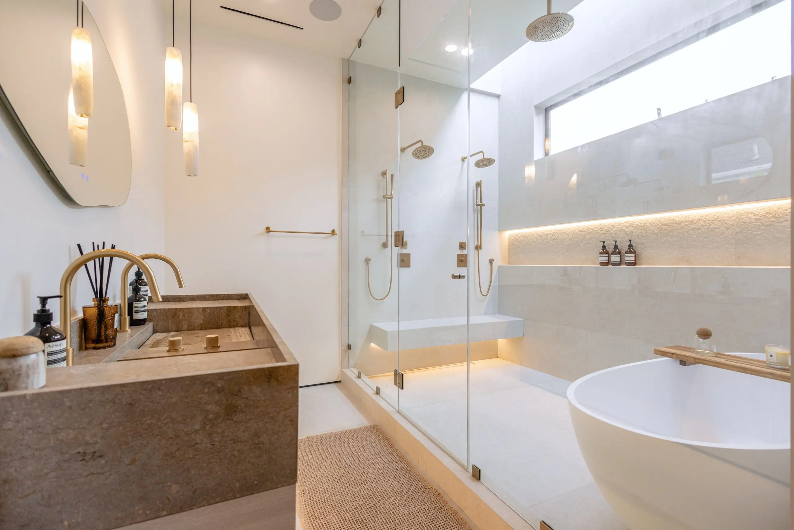 Full bathroom remodel in Hawaii Kai